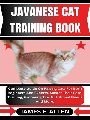cover image of JAVANESE CAT TRAINING BOOK